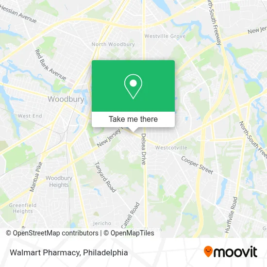 Walmart Pharmacy map