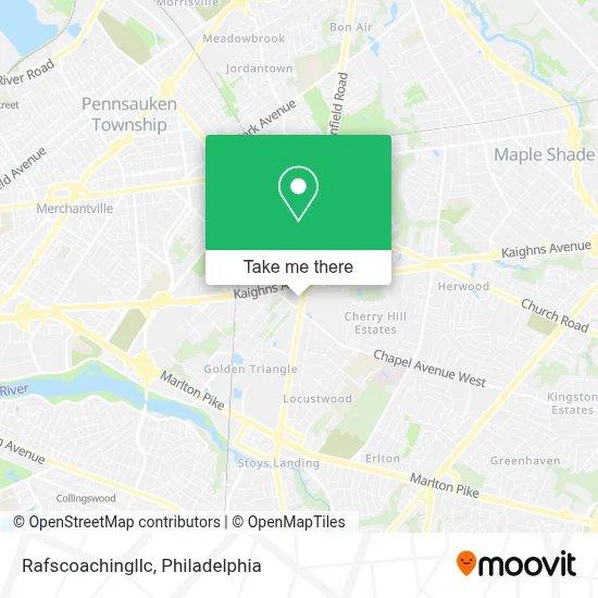 Rafscoachingllc map