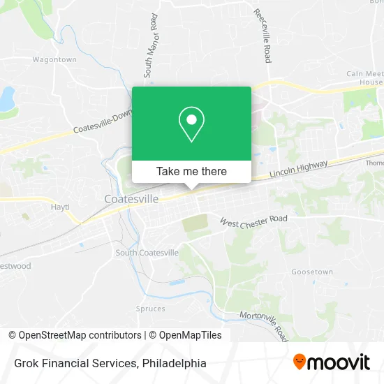 Grok Financial Services map