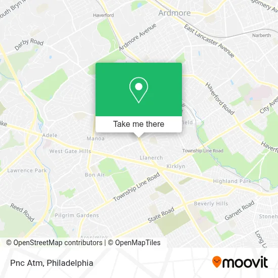 Pnc Atm map