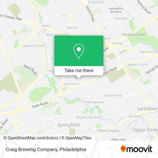 Craig Brewing Company map