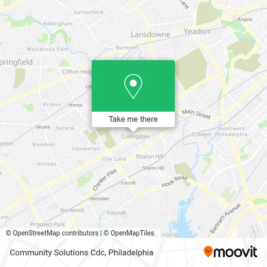 Community Solutions Cdc map