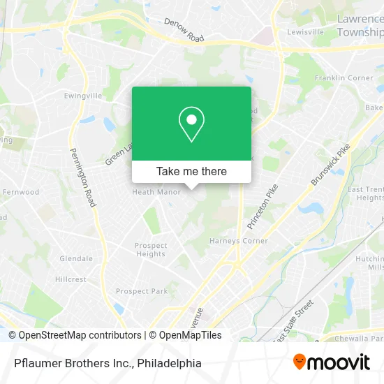 Pflaumer Brothers Inc. map