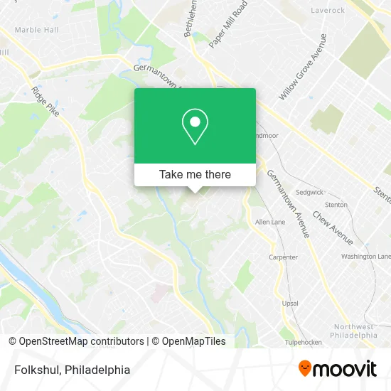 Folkshul map