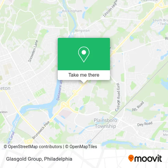 Glasgold Group map