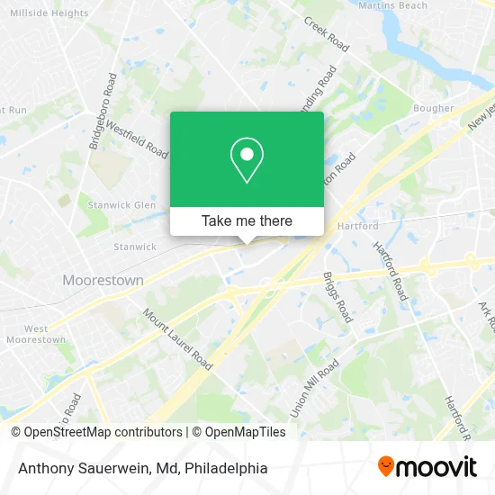 Anthony Sauerwein, Md map