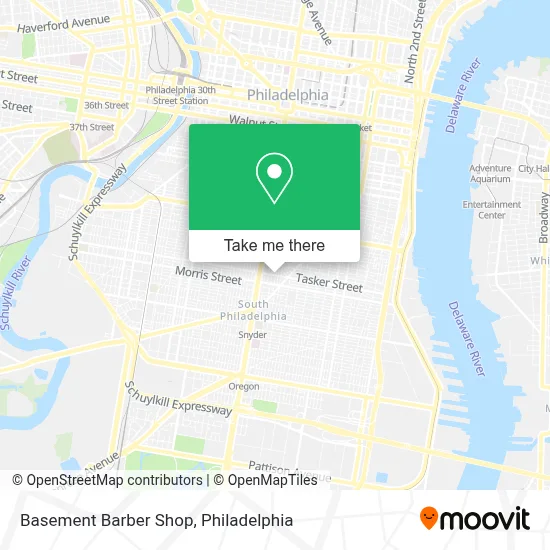 Basement Barber Shop map