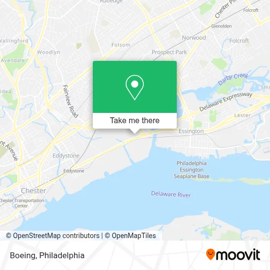 Boeing map
