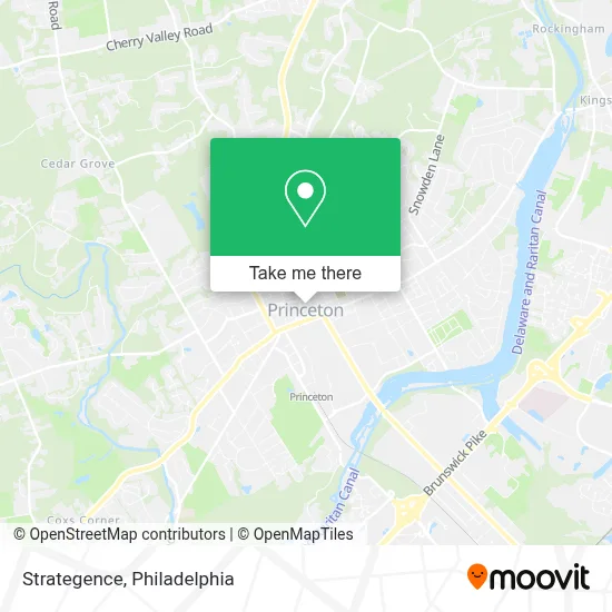 Strategence map