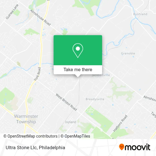 Ultra Stone Llc map