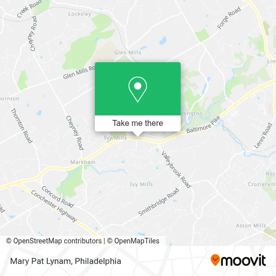 Mary Pat Lynam map