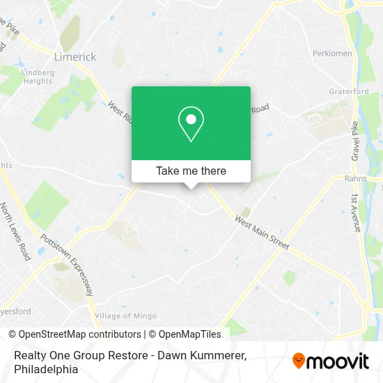 Realty One Group Restore - Dawn Kummerer map