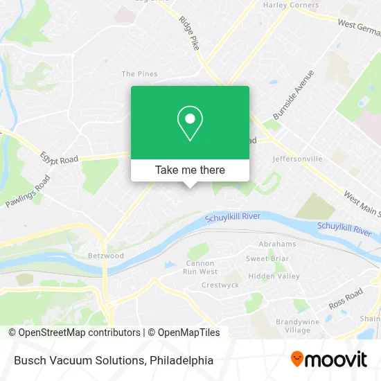 Busch Vacuum Solutions map