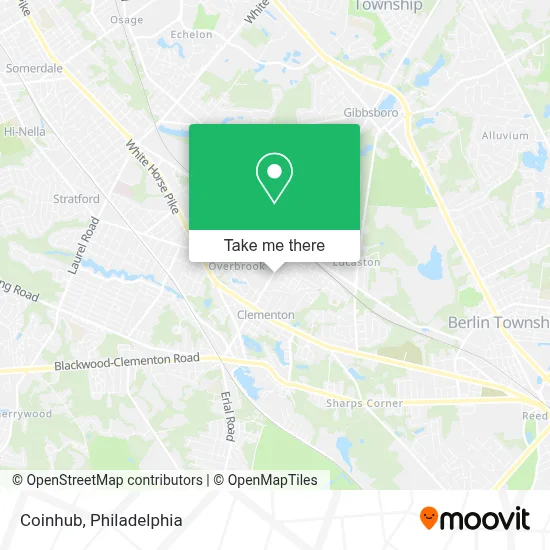 Coinhub map