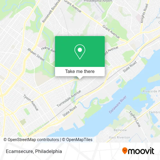 Ecamsecure map