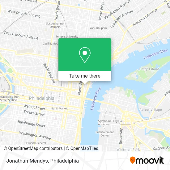 Jonathan Mendys map