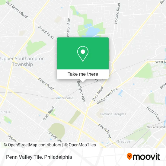 Penn Valley Tile map