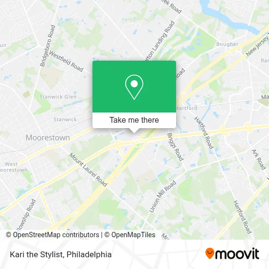 Kari the Stylist map