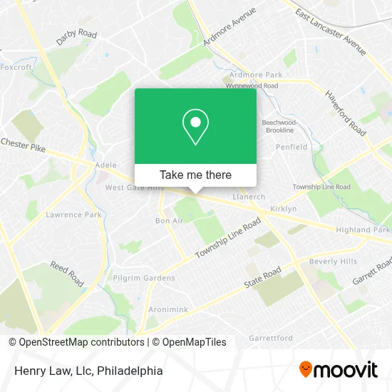 Henry Law, Llc map