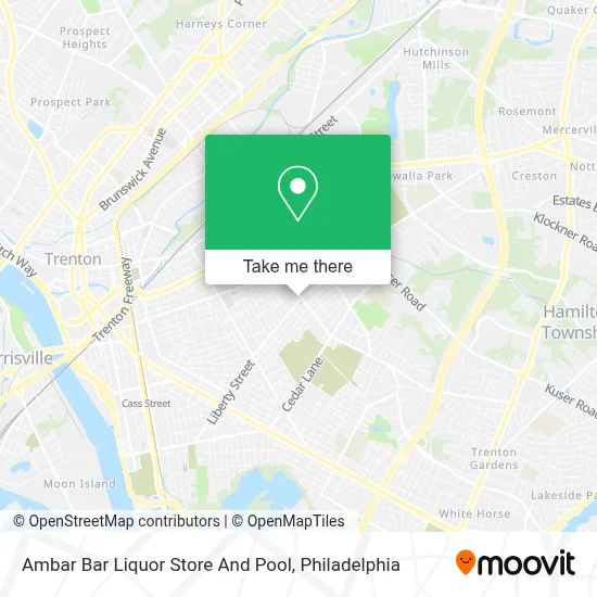 Ambar Bar Liquor Store And Pool map