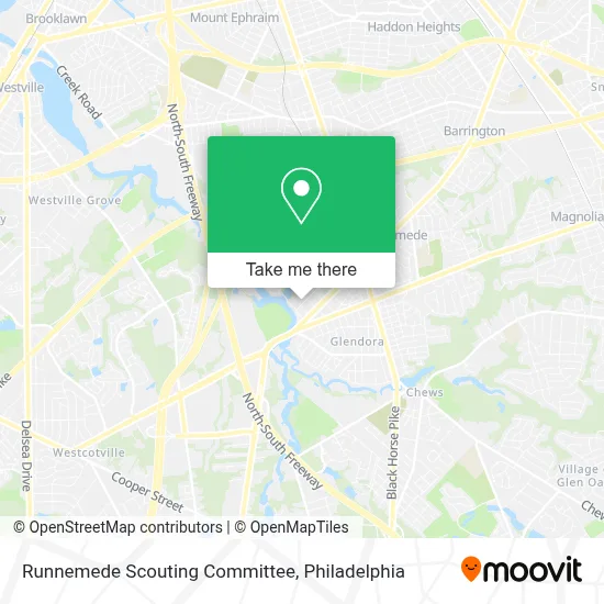 Runnemede Scouting Committee map