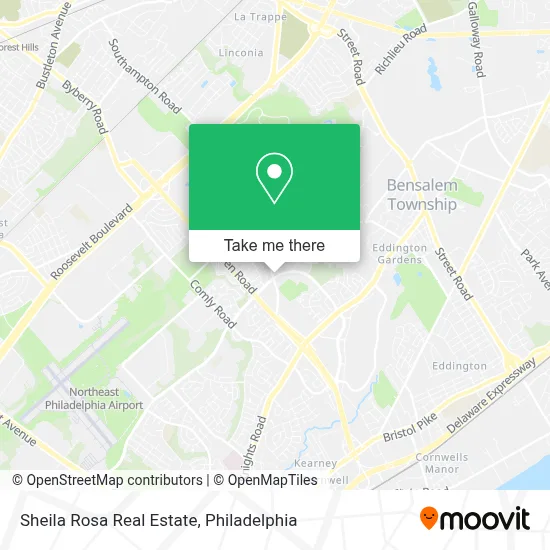 Sheila Rosa Real Estate map
