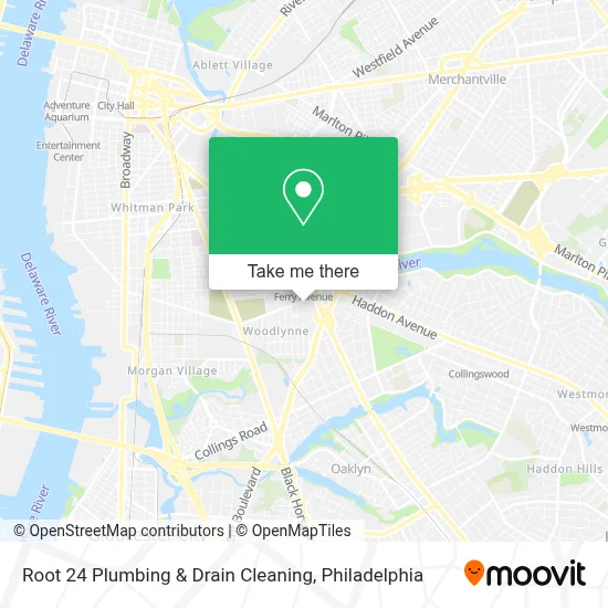 Root 24 Plumbing & Drain Cleaning map