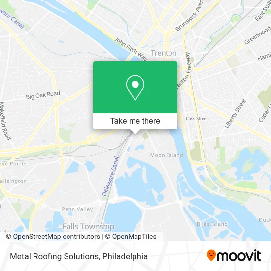 Metal Roofing Solutions map