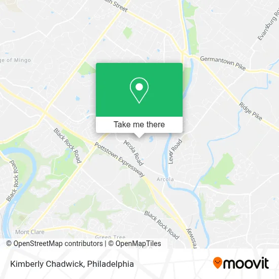 Kimberly Chadwick map