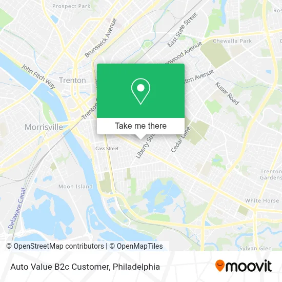Auto Value B2c Customer map