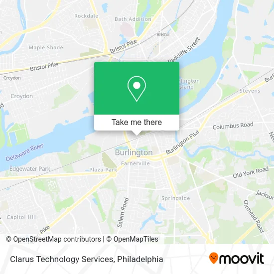 Clarus Technology Services map