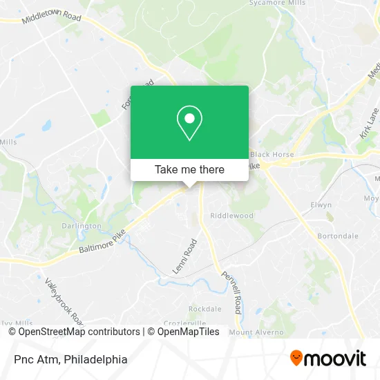 Pnc Atm map