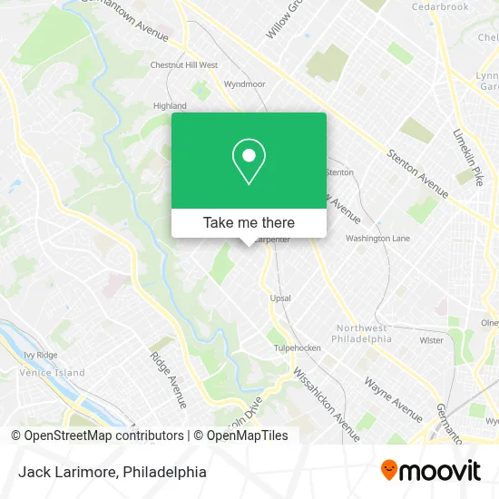Jack Larimore map