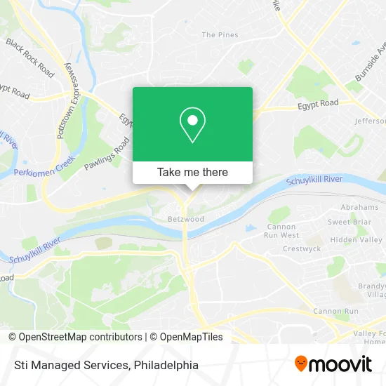 Sti Managed Services map