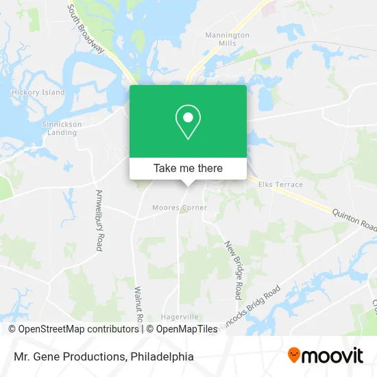 Mr. Gene Productions map