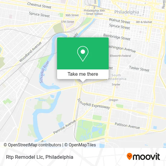 Rtp Remodel Llc map