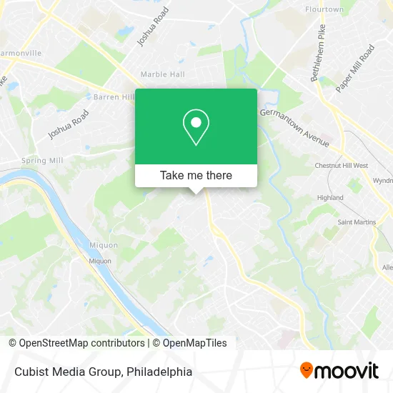 Cubist Media Group map