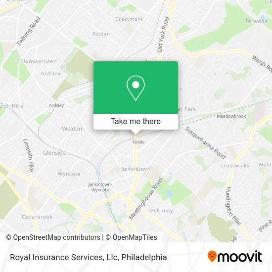 Royal Insurance Services, Llc map