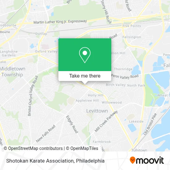 Shotokan Karate Association map