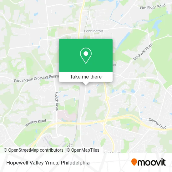 Hopewell Valley Ymca map