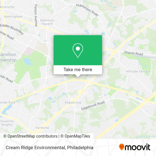 Cream Ridge Environmental map