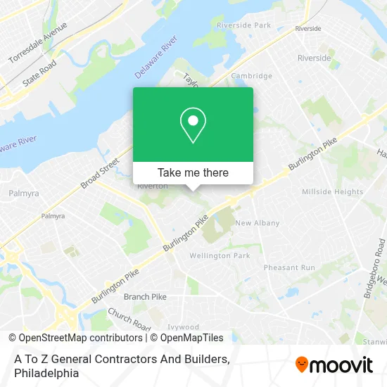 A To Z General Contractors And Builders map
