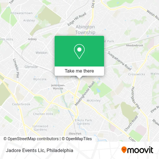 Jadore Events Llc map