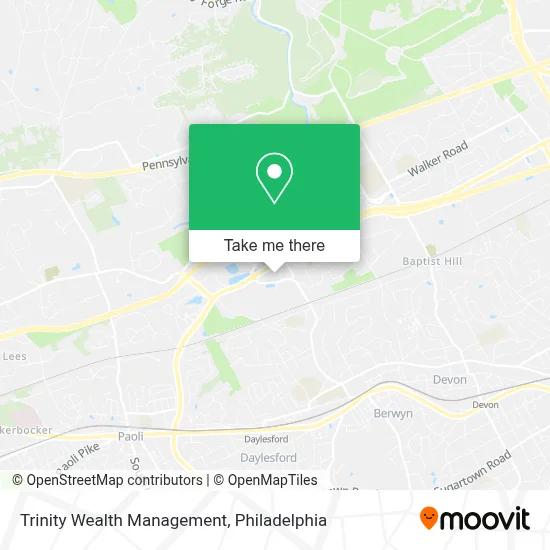 Trinity Wealth Management map