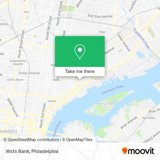 Wsfs Bank map
