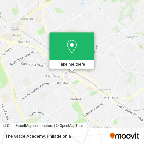 The Grace Academy map