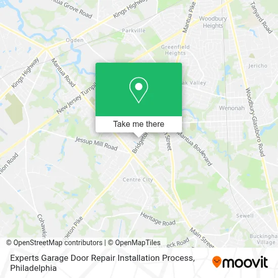Experts Garage Door Repair Installation Process map