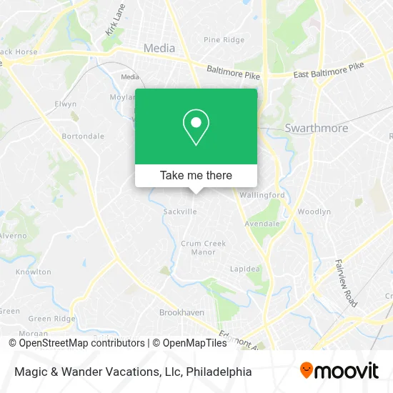 Magic & Wander Vacations, Llc map