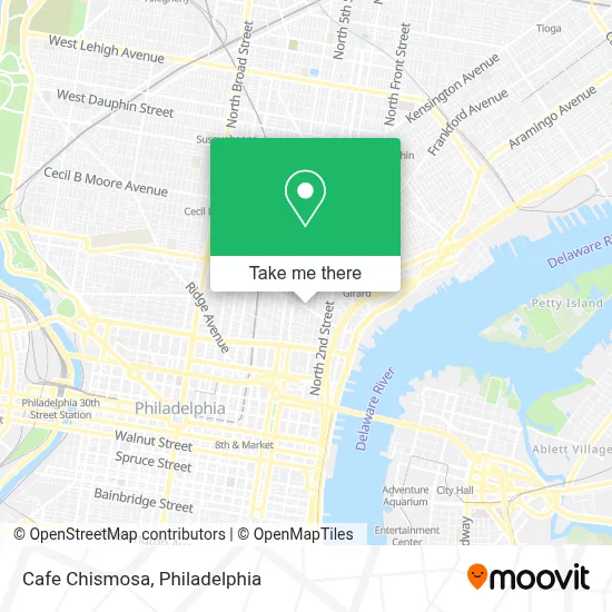 Cafe Chismosa map
