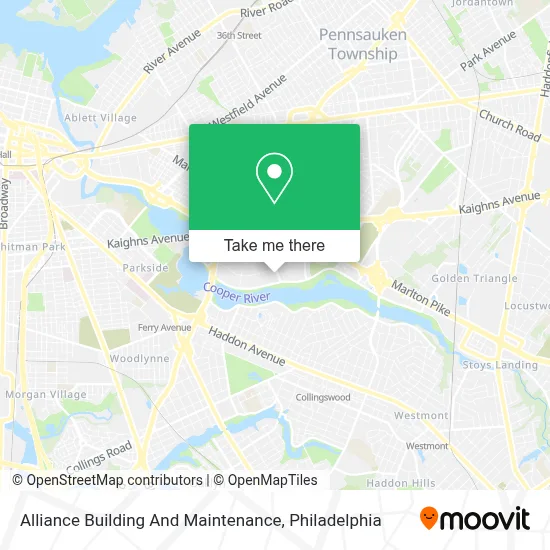 Alliance Building And Maintenance map